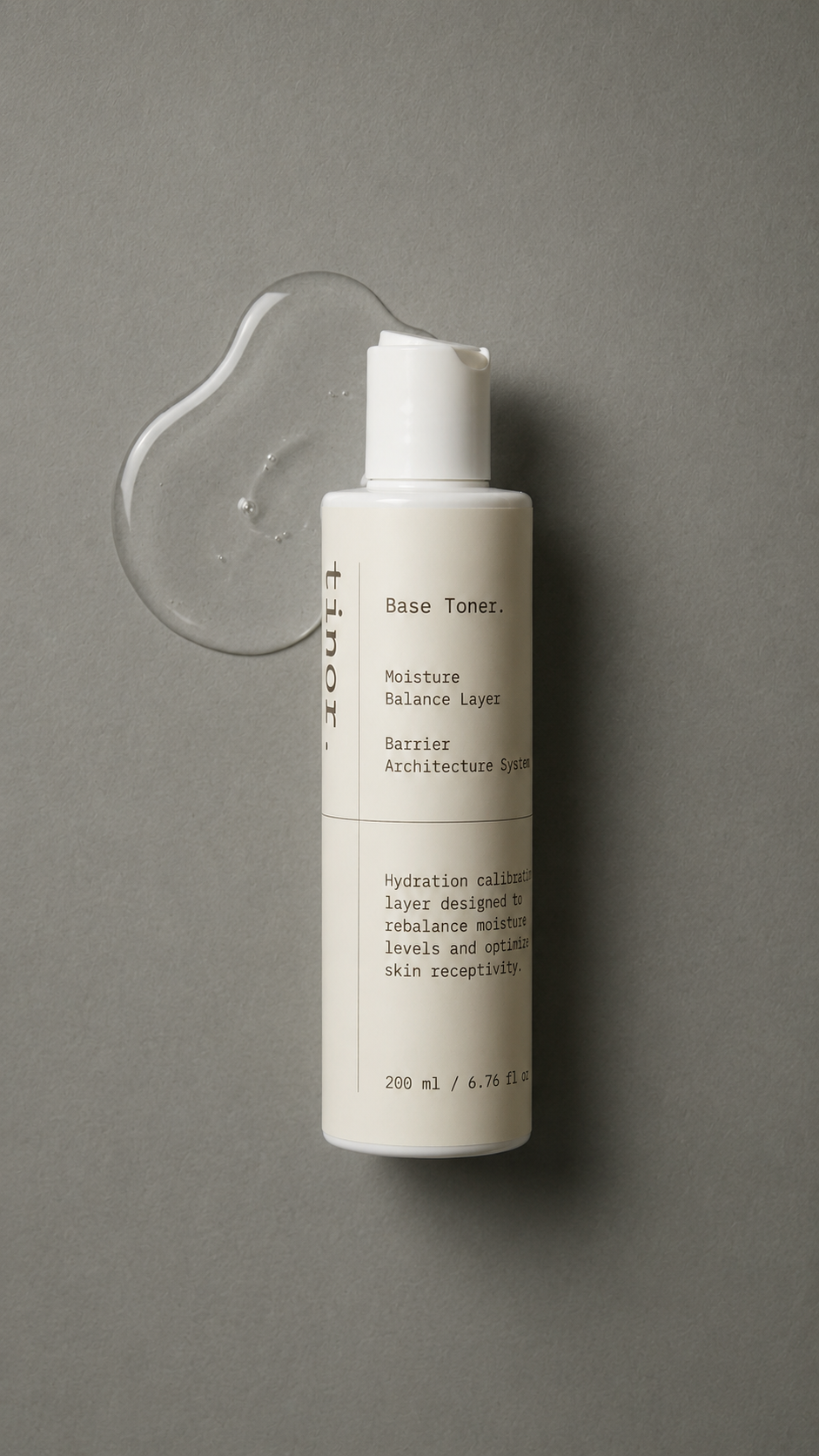 tinor. 0.2 BALANCE — clear hydrating essence texture