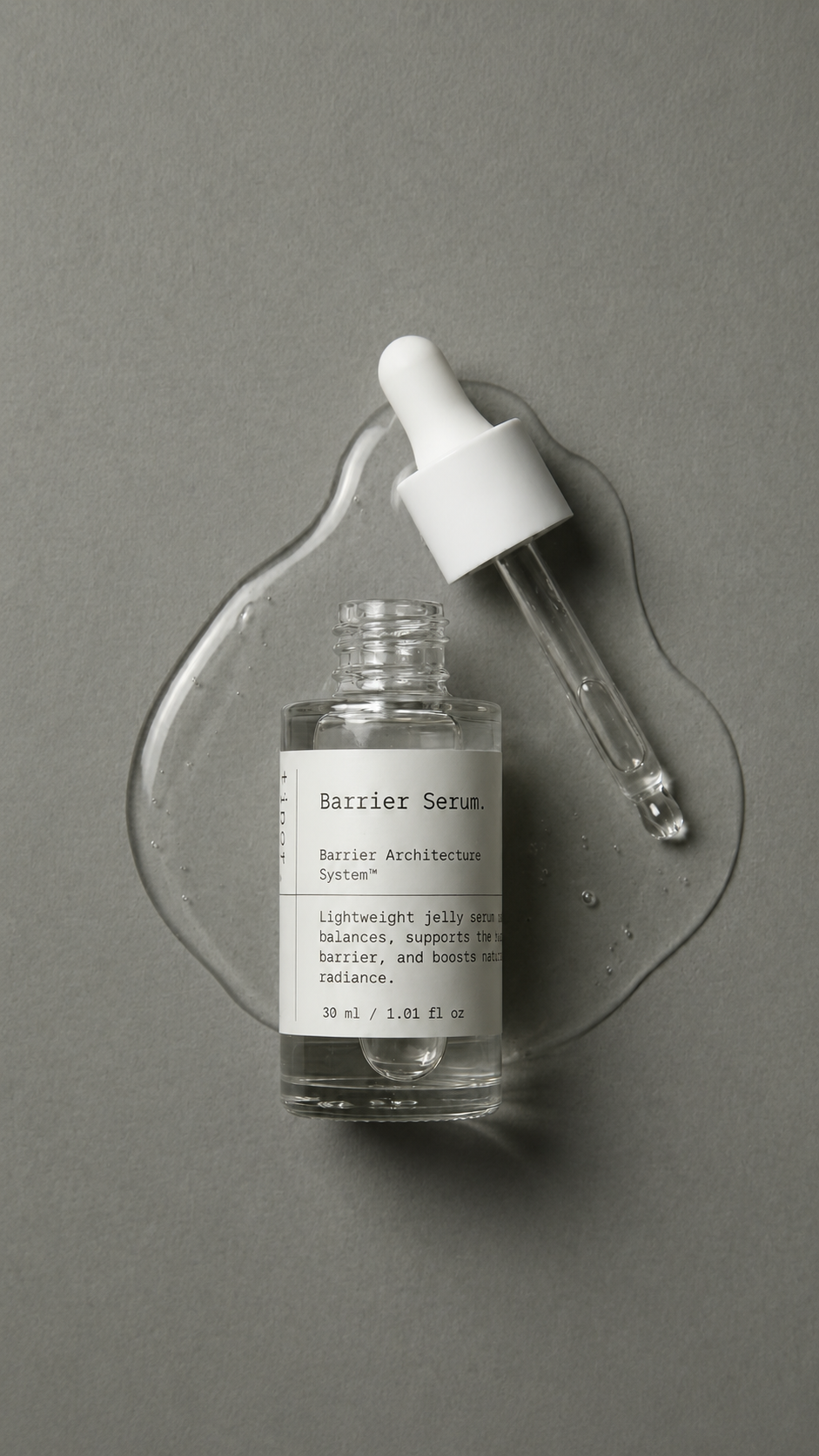 tinor. 0.4 SEAL — glass bottle with precision dropper